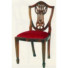 Mahogany Adam Diner Chair